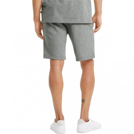 Puma pantaloncino sportivo da uomo in cotone jersey 586742-03 grigio chiaro