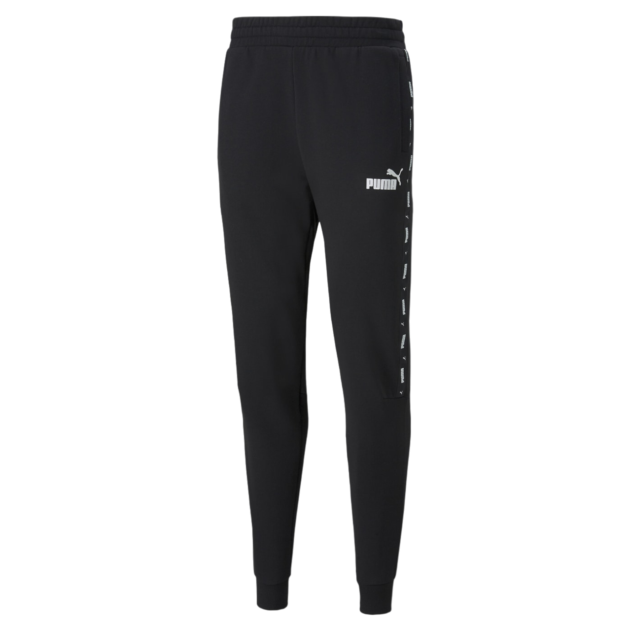 Puma pantalone sportivo da uomo ESS+ Tape 847388-01 nero