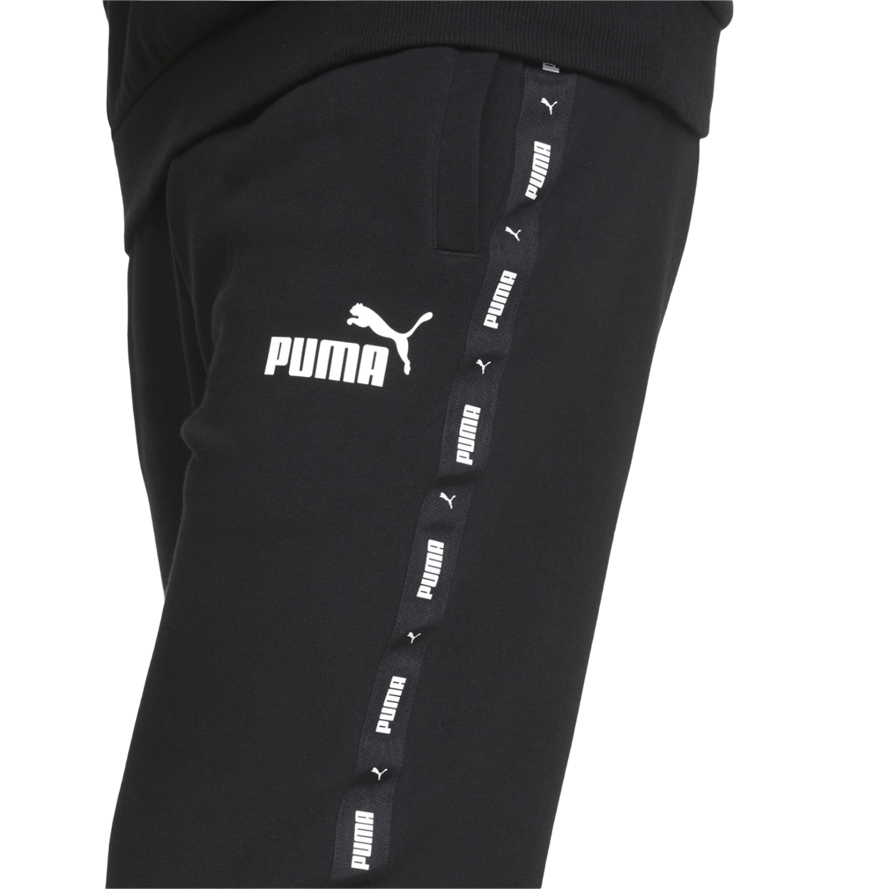 Puma pantalone sportivo da uomo ESS+ Tape 847388-01 nero