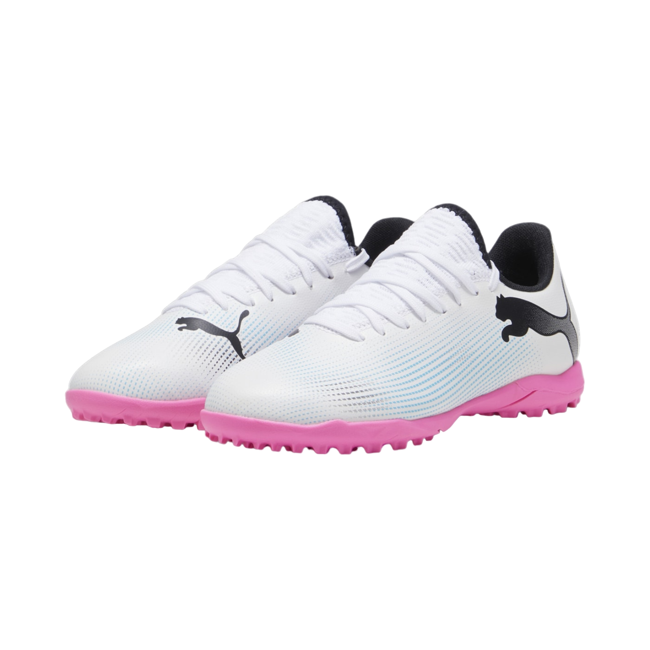 Puma scarpa da calcetto da ragazzo Future 7 Play TT 107737-01 bianco