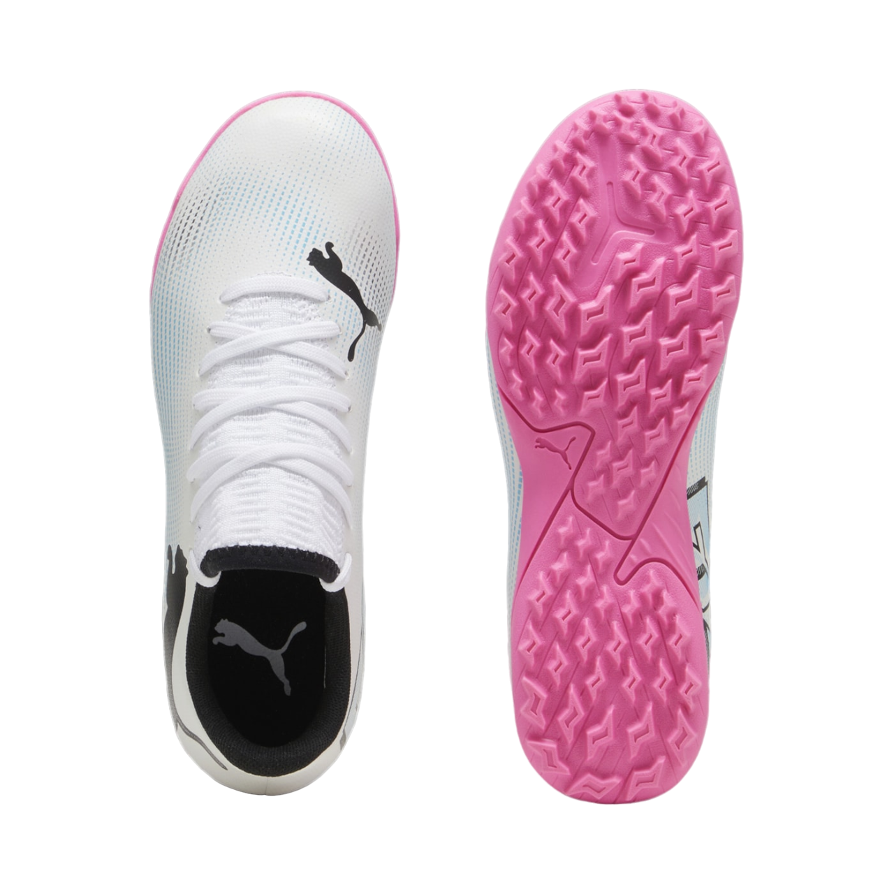 Puma scarpa da calcetto da ragazzo Future 7 Play TT 107737-01 bianco
