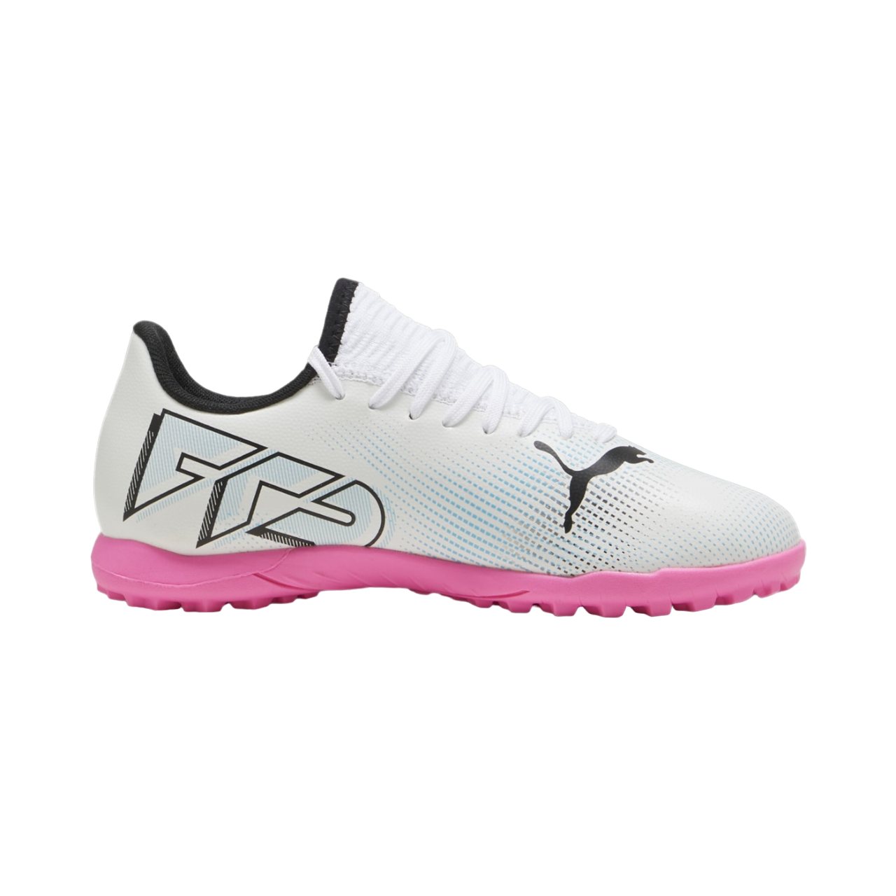 Puma scarpa da calcetto da ragazzo Future 7 Play TT 107737-01 bianco