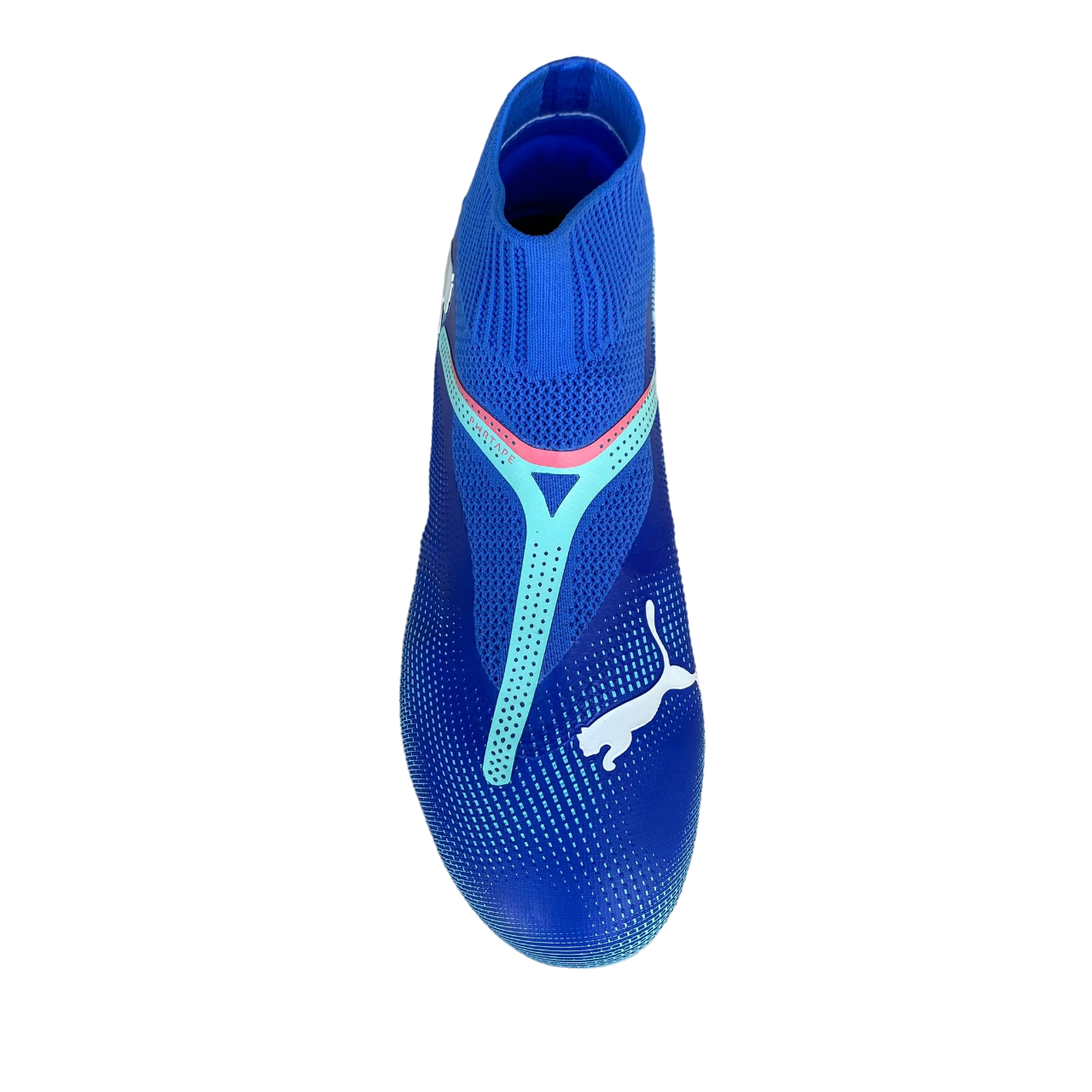 Puma scarpa da calcio da uomo Future 7 Match+ LL FG/AG 107928-01 blu azzurro-bianco