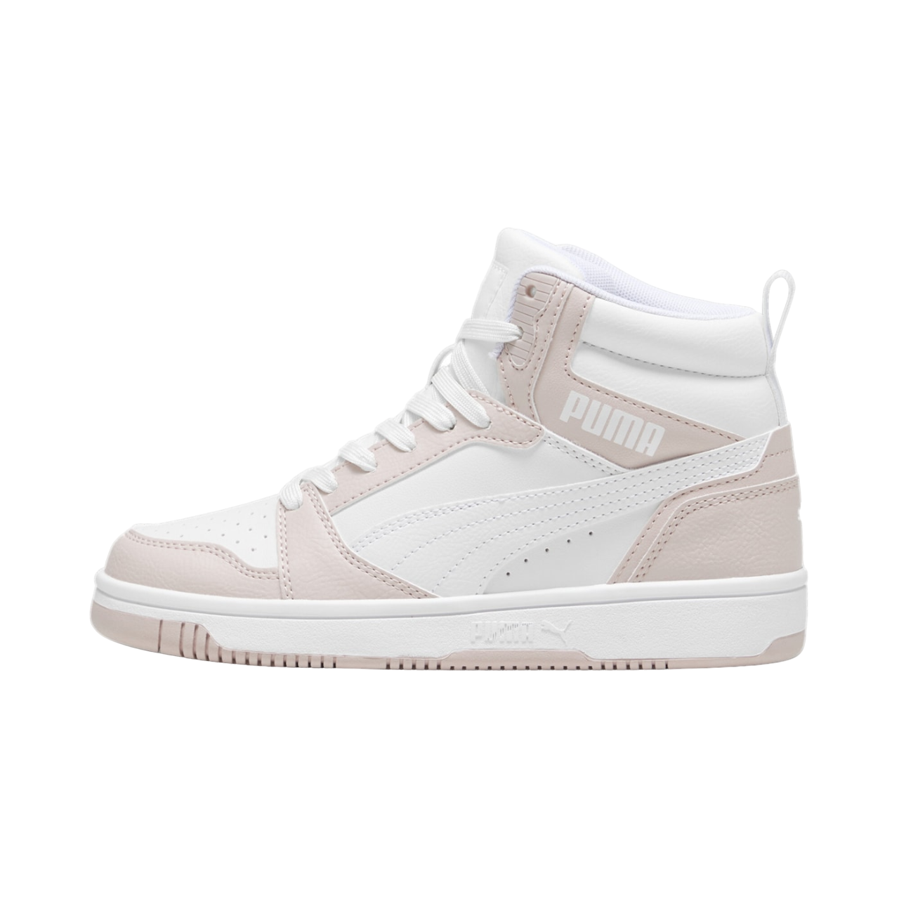 Puma scarpa sneakers alta da ragazza Rebound V6 393831-20 malva