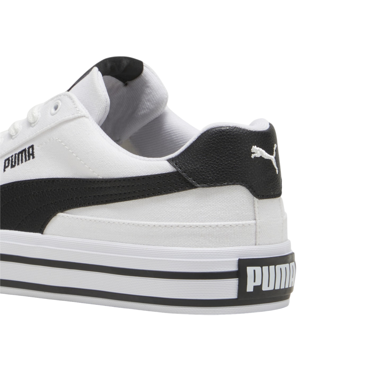 Puma scarpa sneakers da adulto Court Classic Vulc FS 396353-02 bianco-nero