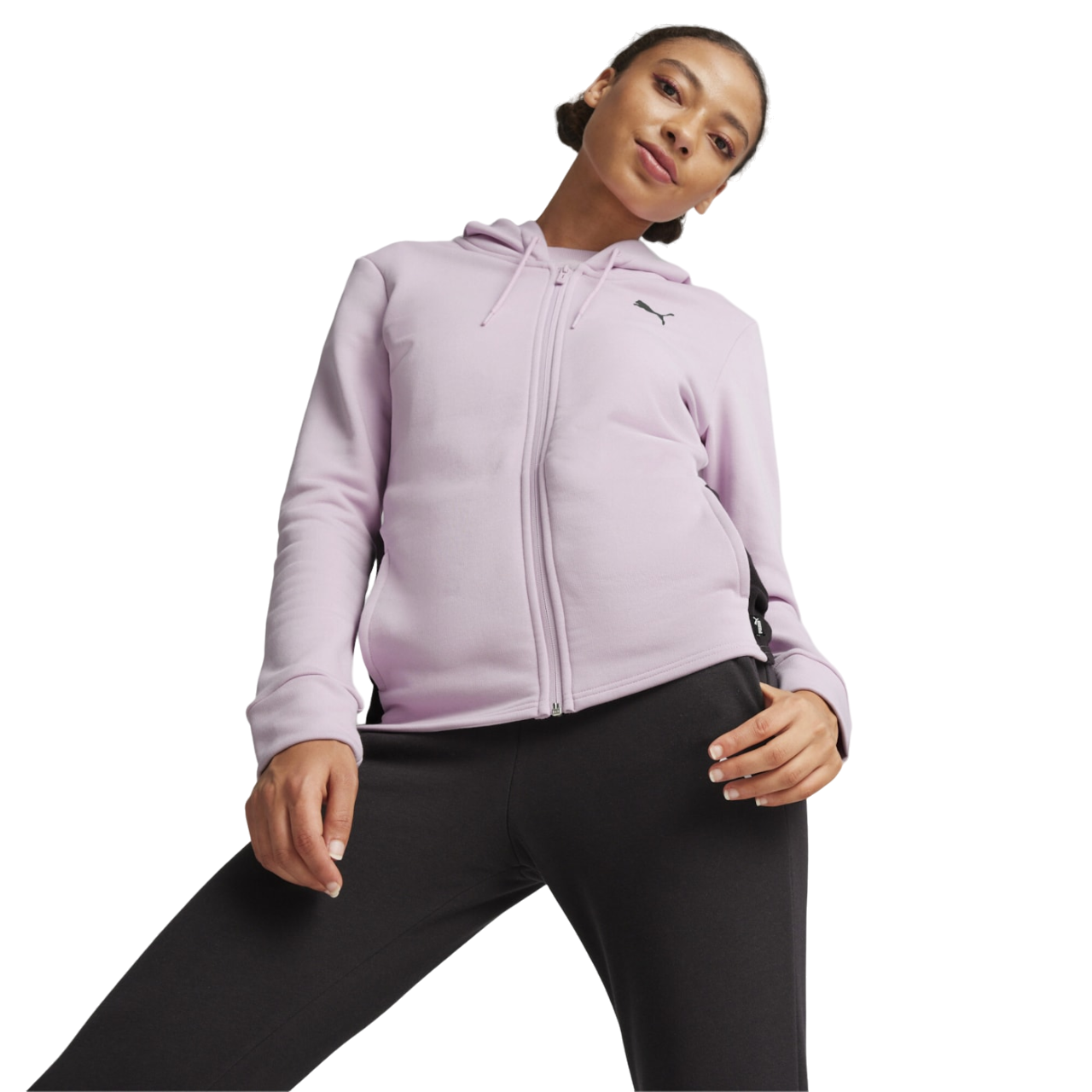 Puma tuta sportiva con cappuccio da donna Classic 673699-60 uva