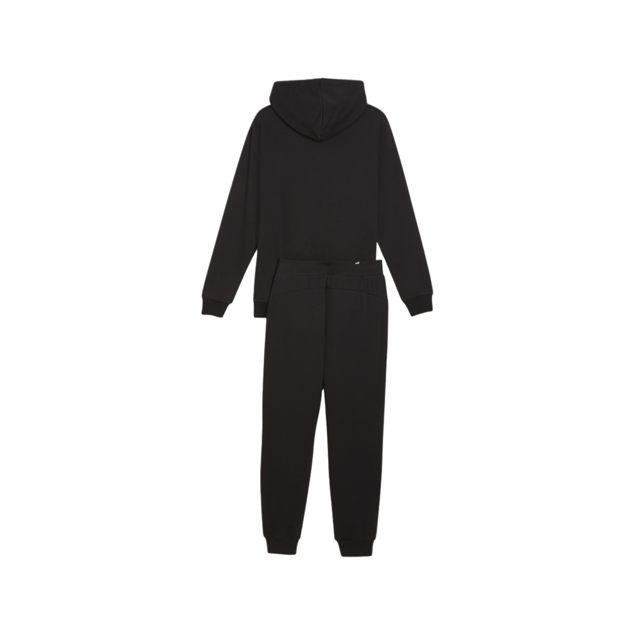 Puma tuta sportiva da uomo con cappuccio 679730-01 nero-bianco