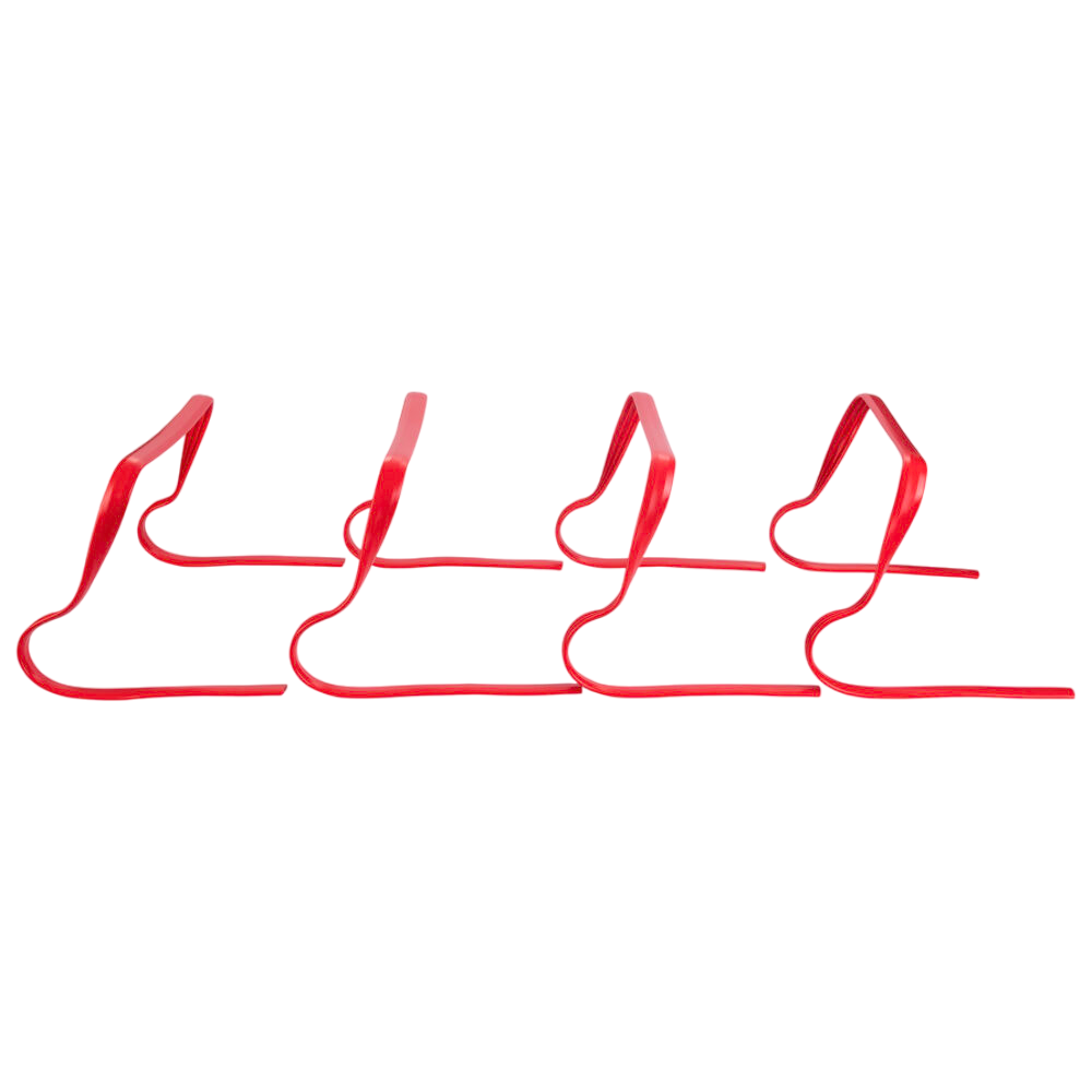 Pure 2Improve Set di 4 Ostacoli Flessibili da 28cm P2I361190 red