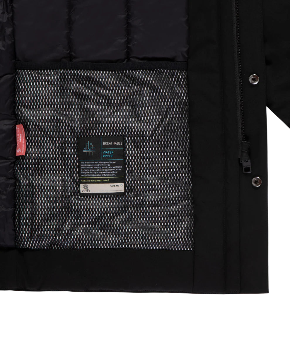 Refrigiwear Winter Julian Jacket G23000 NERO - Trench Tecnico da Uomo - interno