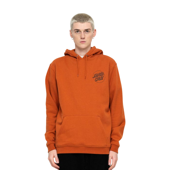 Santa Cruz Felpa con cappuccio da uomo Venn Dot Hood bronzo