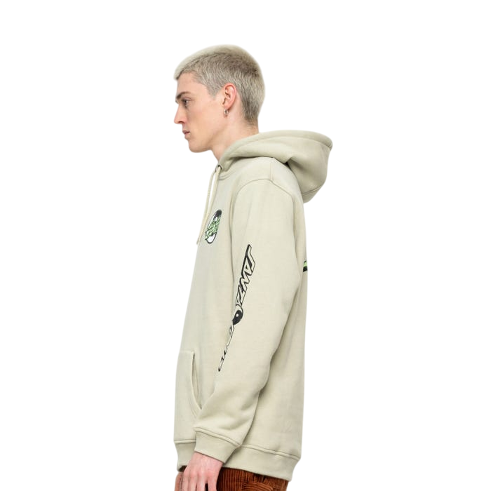 Santa Cruz Felpa con cappuccio da uomo Yin Yang Dot Hood nickel