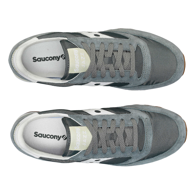 Saucony Originals scarpa sneakers da uomo Jazz S2044-695 verde-bianco sporco