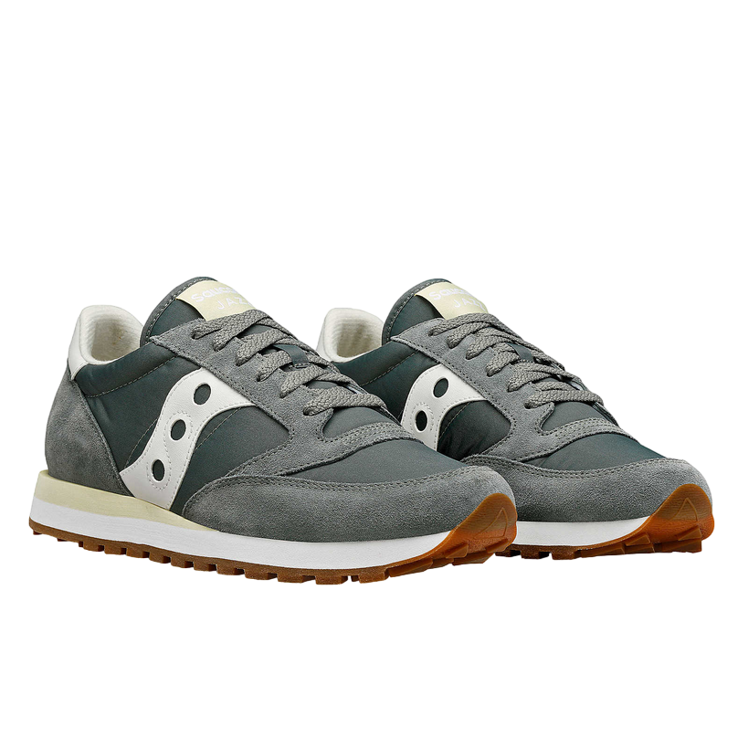 Saucony Originals scarpa sneakers da uomo Jazz S2044-695 verde-bianco sporco