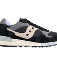 Sneakers Saucony Originals Shadow 5000 nere da uomo, design retro running con tomaia in suede e mesh, logo Saucony laterale e suola ammortizzata - esterna