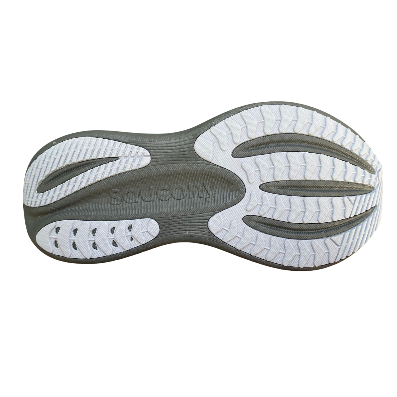 Scarpe running Saucony Triumph 23 colore grigio-ombra da uomo, tecnologia PWRRUN+ per massima ammortizzazione, tomaia traspirante e supporto ottimale per lunghe distanze - suola