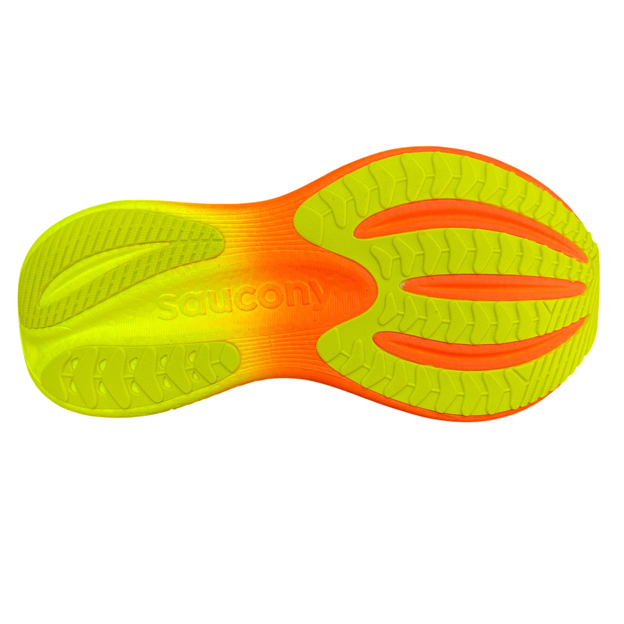 Scarpe da corsa Saucony Triumph 23 colore ombra-giallo da uomo, suola PWRRUN+ ammortizzata, tomaia traspirante e supporto ottimale per lunghe distanze - suola