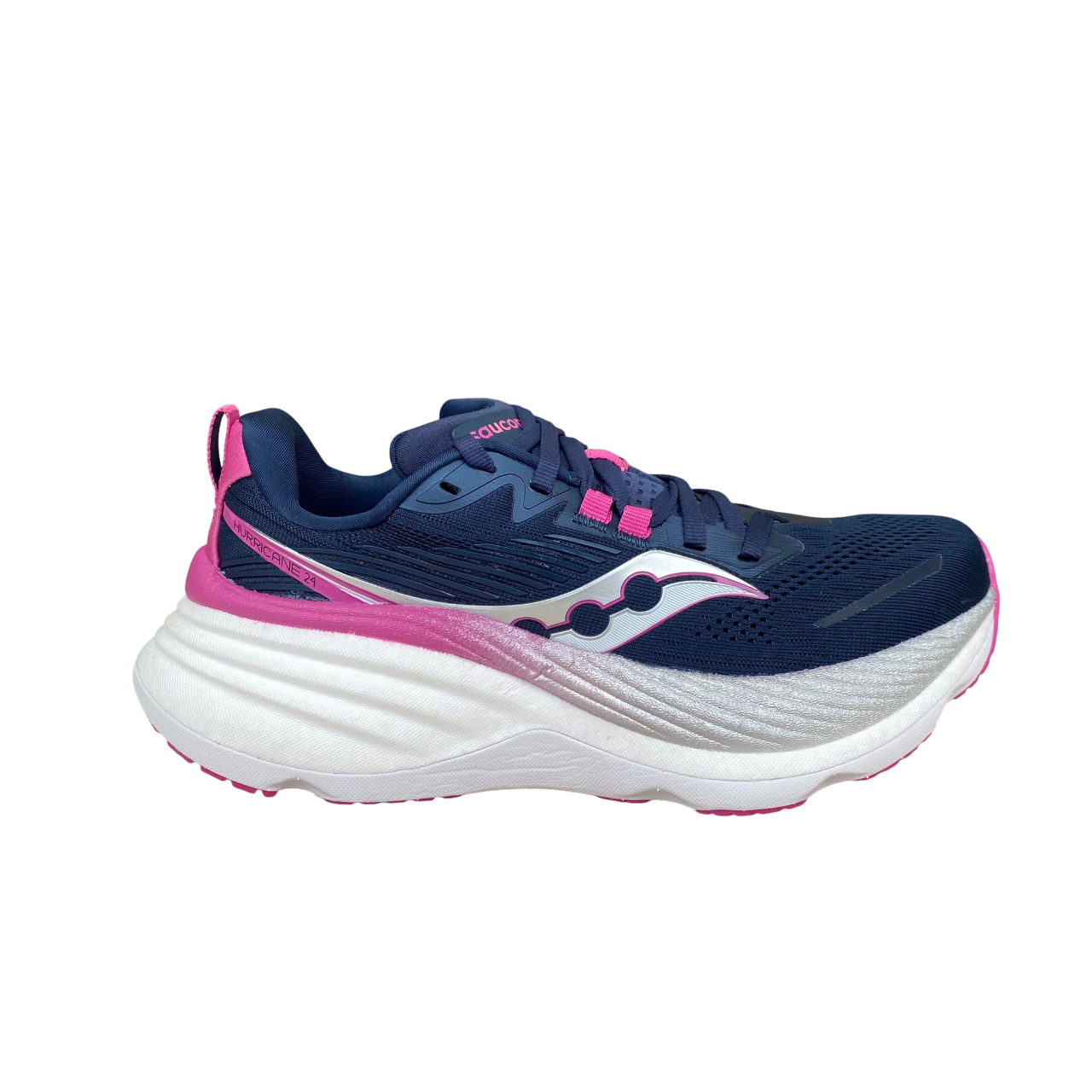 Saucony scarpa da corsa da donna Hurricane 24 S10933-161 blu-fucsia