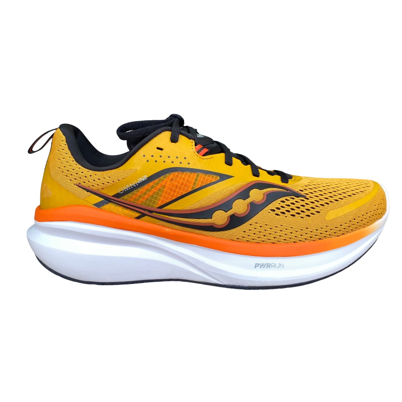 Saucony scarpa da corsa da uomo Omni 22 S20926-161 giallo polline-nero