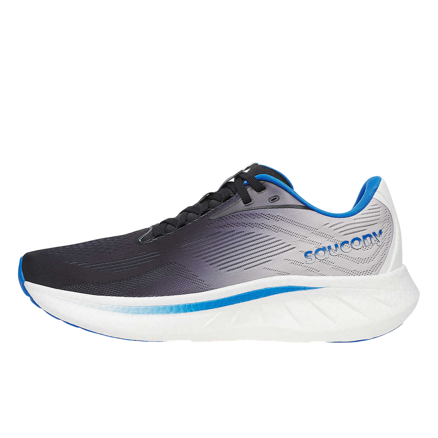 Saucony scarpa da corsa da uomo Ride 18 S21000-160 nero-blu paracadutista