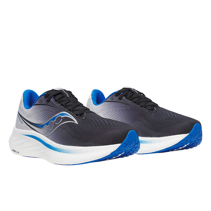 Saucony scarpa da corsa da uomo Ride 18 S21000-160 nero-blu paracadutista