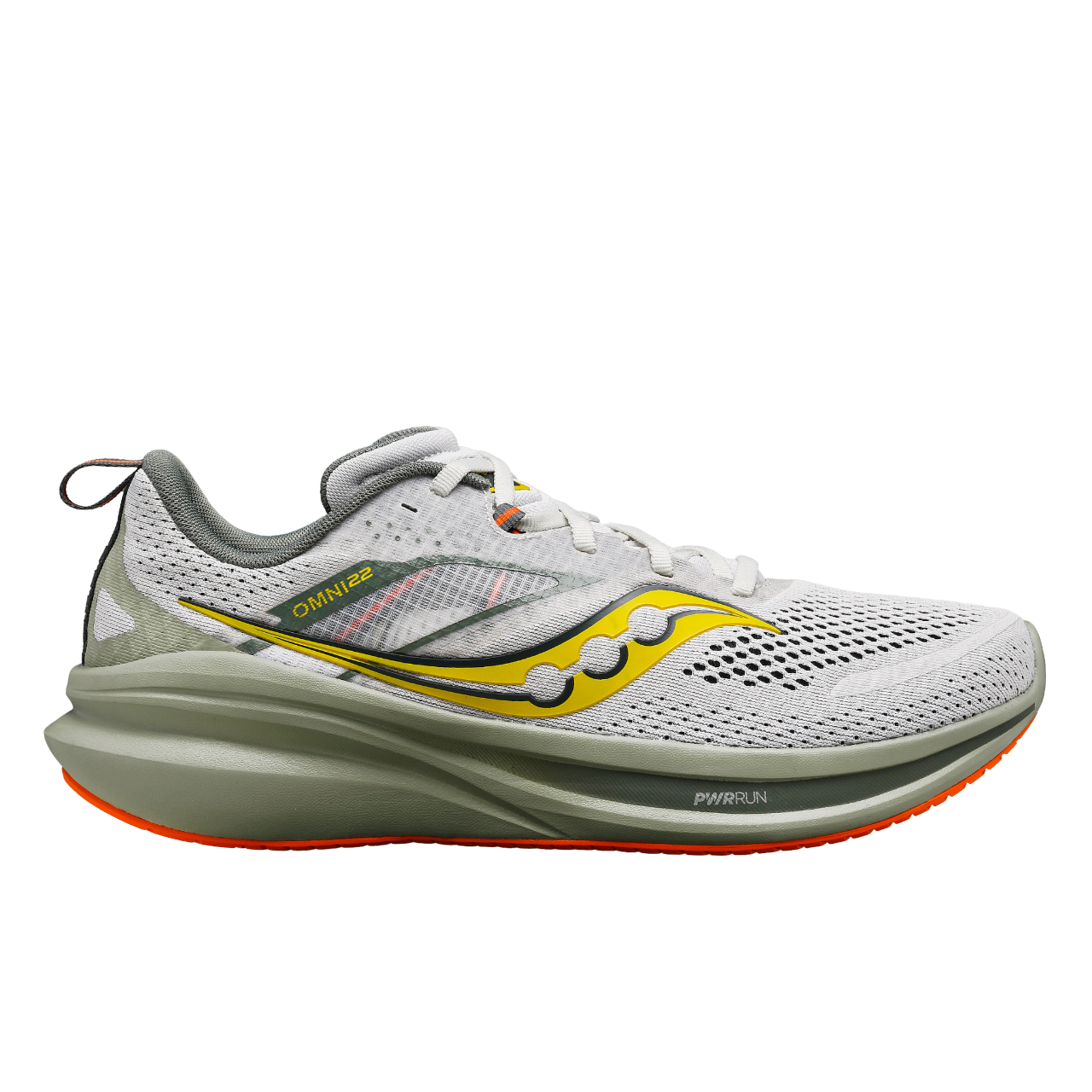 Saucony scarpa da corsa da uomo Omni 22 S20926-110 nebbia verde ramo