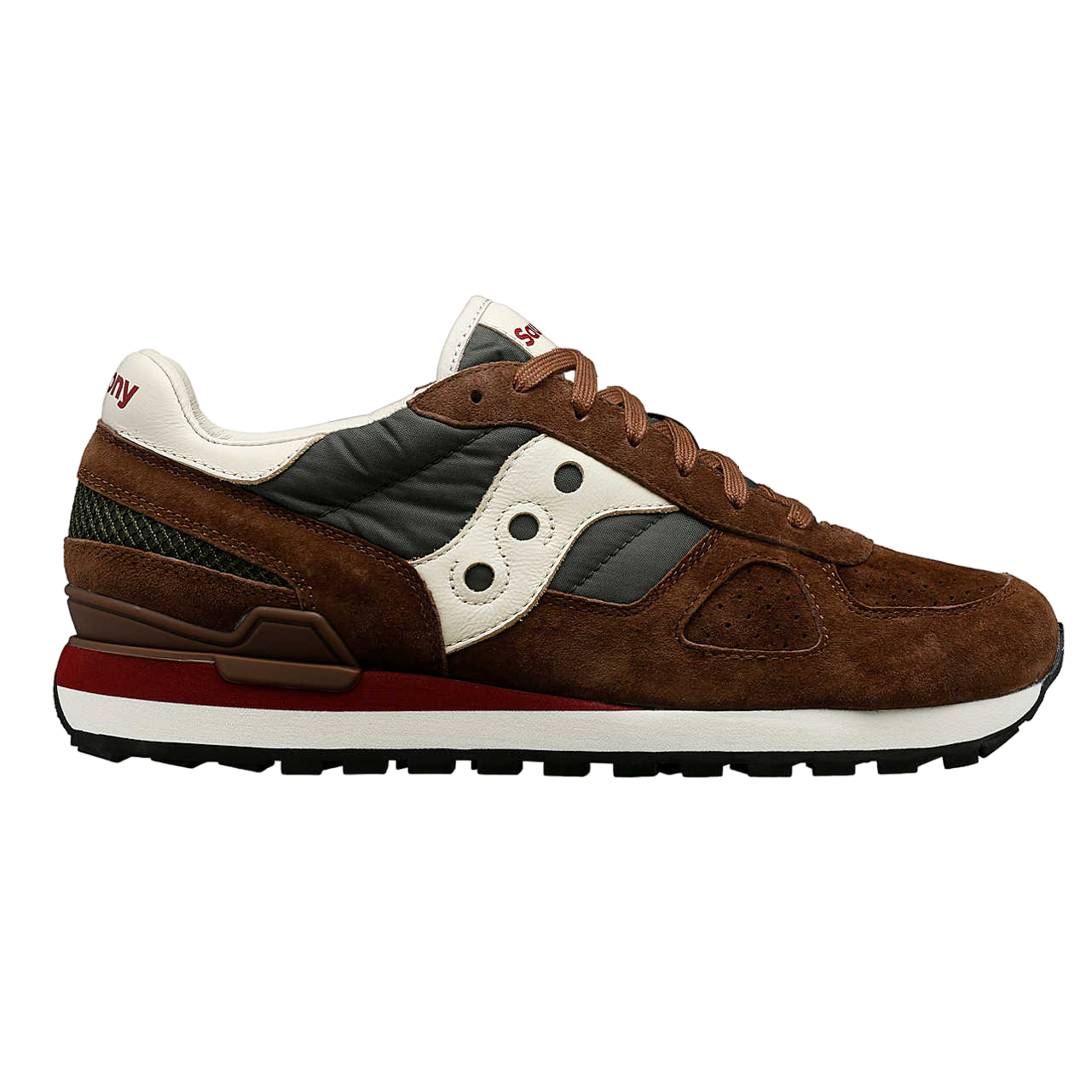 Saucony running uomo marrone online