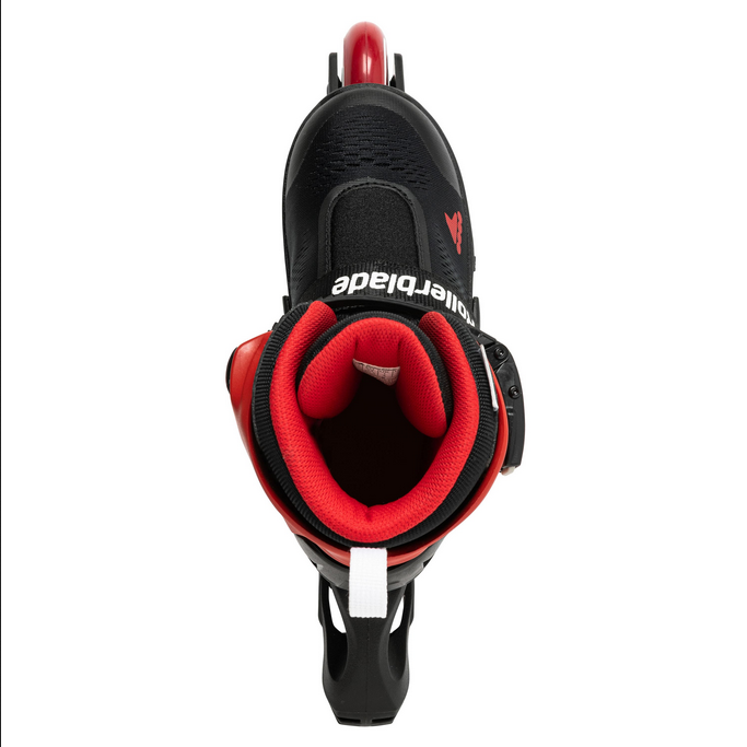 Rollerblade pattino in linea da ragazzi Microblade Free 07221800741 rosso-nero