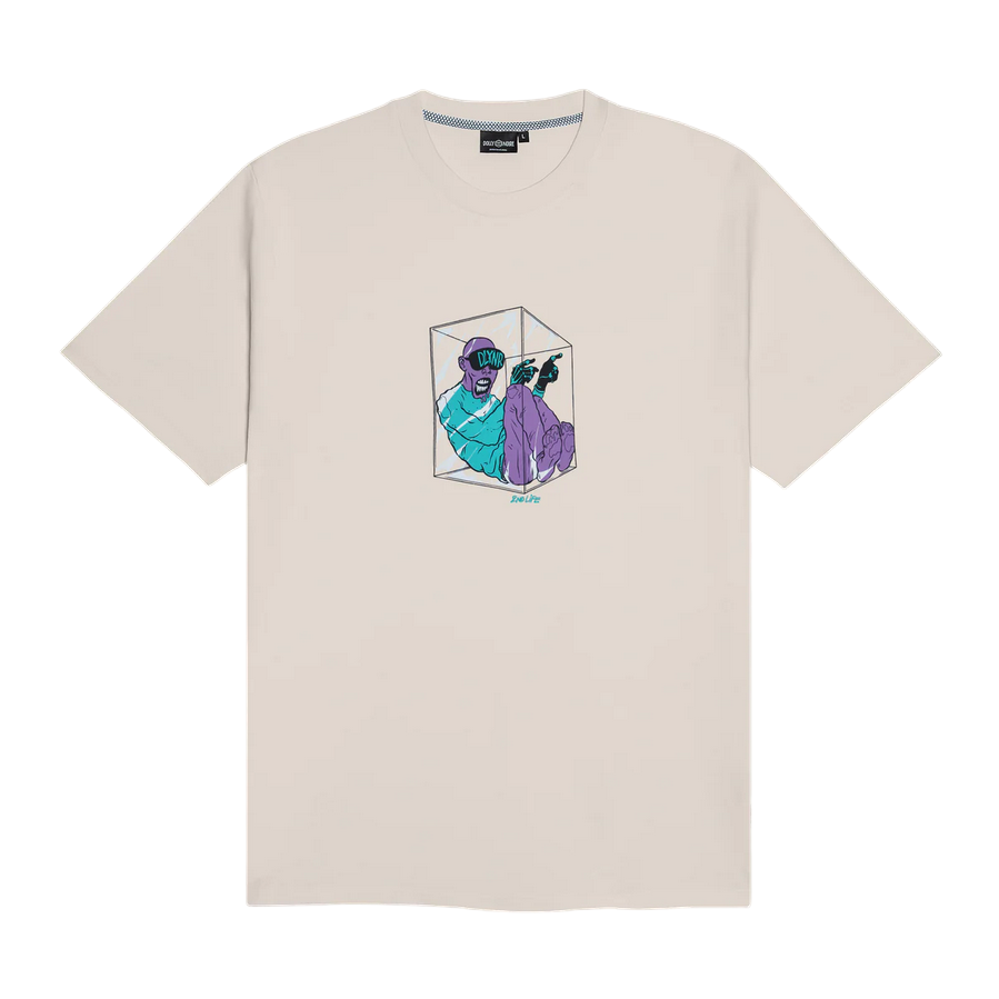 Dolly Noire maglietta manica corta da uomo manica corta 2nd Life Tee Beige ts391-ta-02 moonbeam