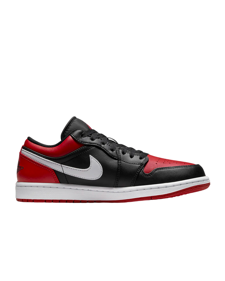 Jordan scarpa sneakers bassa da uomo Jordan 1 Low 553558 066 nero ross Sportiamo