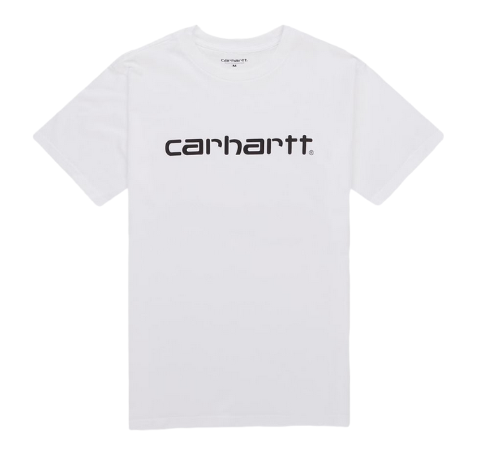 Carhartt T-shirt manica corta da uomo S/S Script I031047 00A bianco