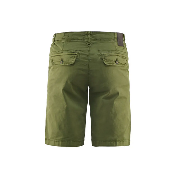 Bomboogie bermuda casual chino da uomo in gabardina Grit BMGRITTTX3 359 martini olive