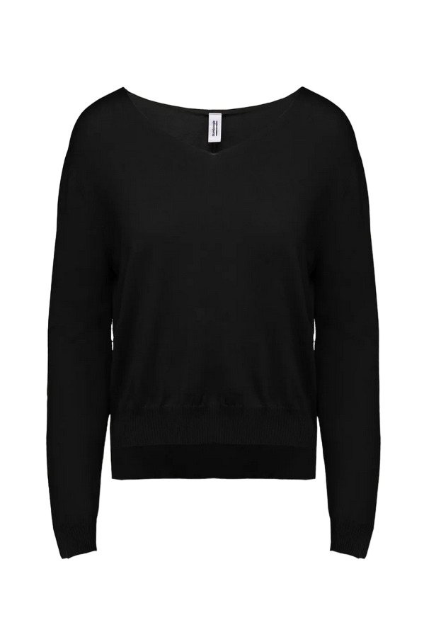 Bomboogie Maglia da donna con scollo a V MW7873T TVE 90 black