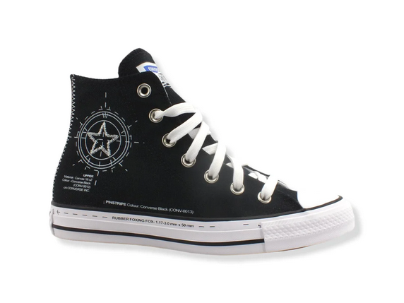 Converse sales nere camoscio