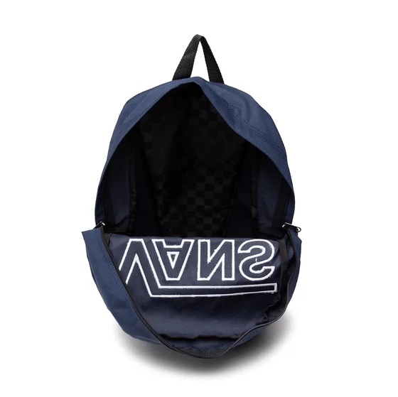 Vans Zaino per la scuola o tempo libero MN Old Skool Drop V Backpack VN0A5KHPLKZ1 navy-white