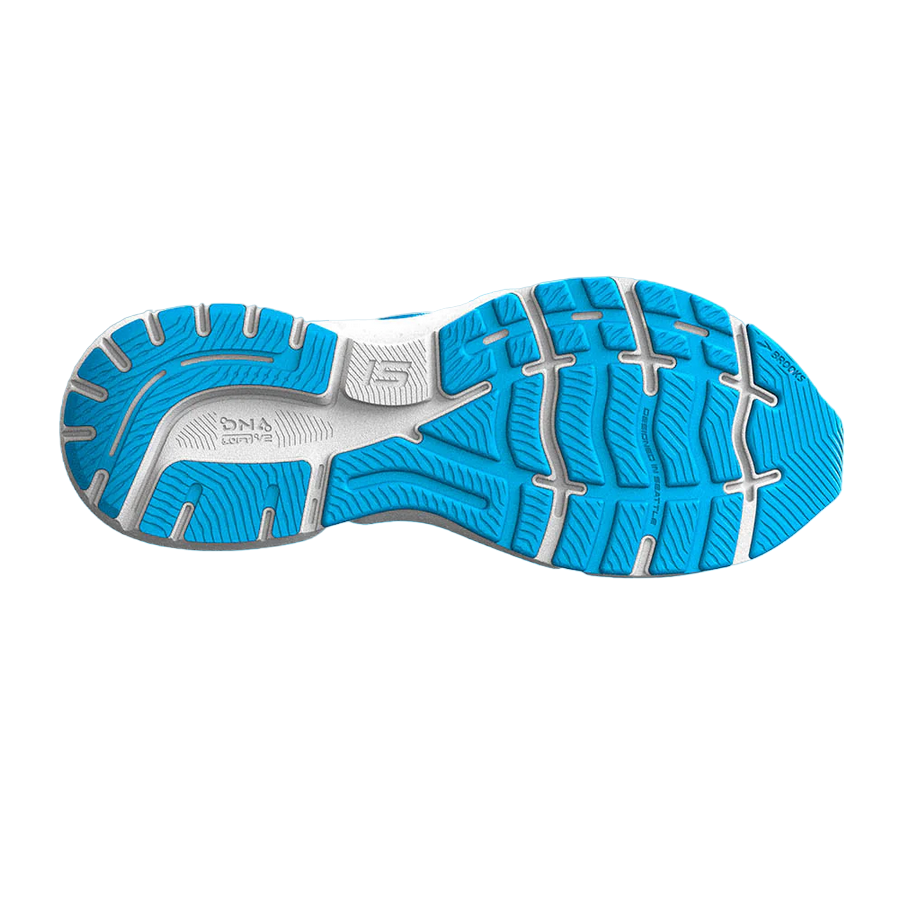 Brooks scarpa da corsa da uomo Ghost 15 1103931D480 blu chiaro-arancio
