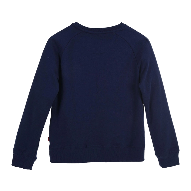 Levi's Kids Felpa girocollo da bambino/a con logo Batwing 3E6660 4E6660-B9G blu