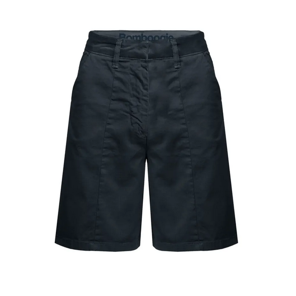 Bomboogie Bermuda da donna in Twill di cotone leggero BW7854TGME 20 blu