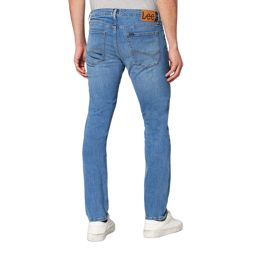 Lee pantalone Jeans da uomo a vita media Luke L719NLLT blu chiaro