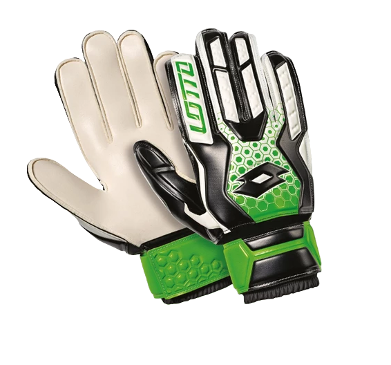 Lotto guanto da portiere da adulto Glove Spider 800 L53155 1XE bianco-verde