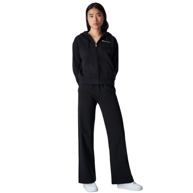 Champion pantalone sportivo a gamba larga da donna Legacy America Classico 116613 KK001 nero