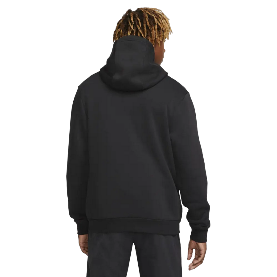 Nike Felpa da uomo con cappuccio e cerniera intera Hybrid DO7228-010 nero