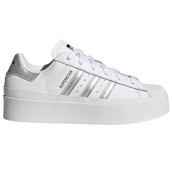 Adidas Originals Scarpa sneakers da donna Superstar Bonega IF7582 bianco-argento-nero