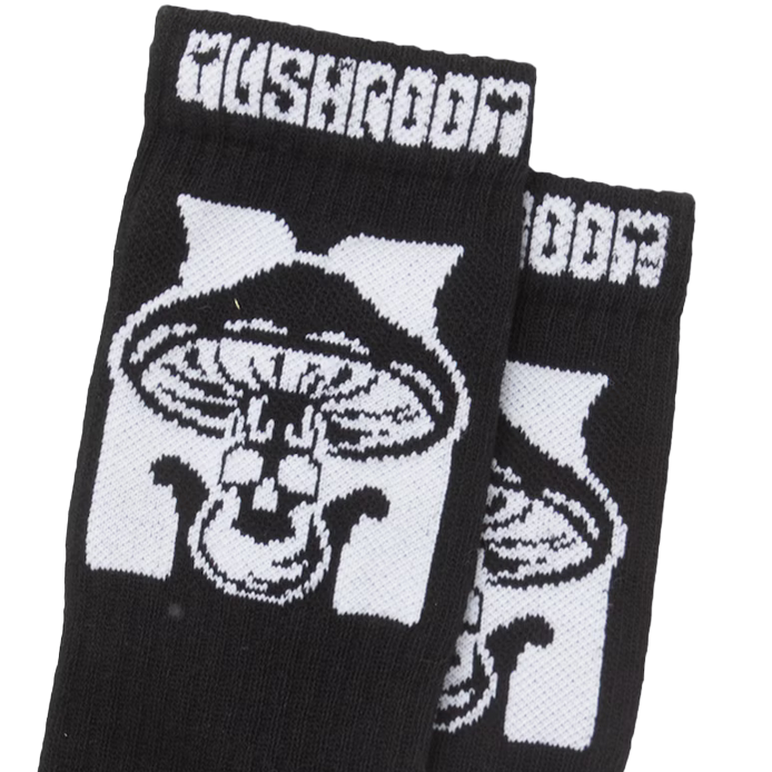 Mushroom Calza logo 43011-37 nero taglia unica