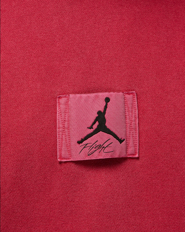 Jordan felpa con cappuccio da uomo Essentials FB7290-619 rosso cardinale
