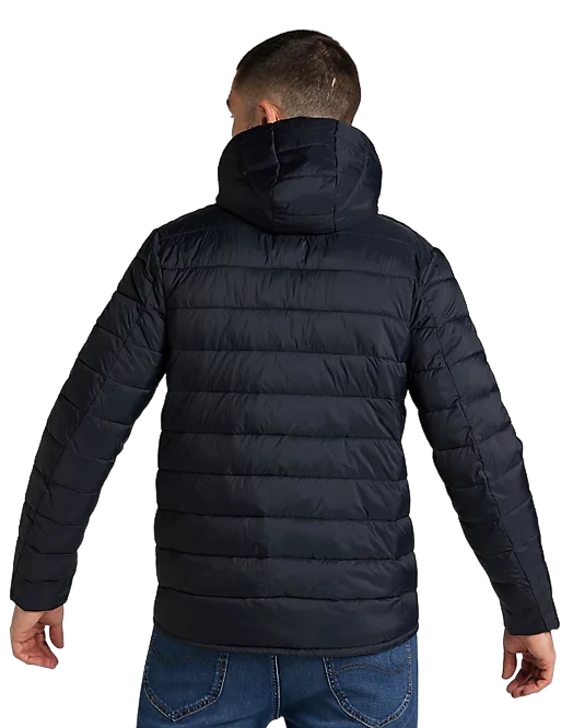 Lee piumino leggero con cappuccio da uomo Puffer L87HSZ01 nero