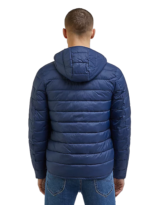 Lee piumino leggero con cappuccio da uomo Puffer 112342992 blu
