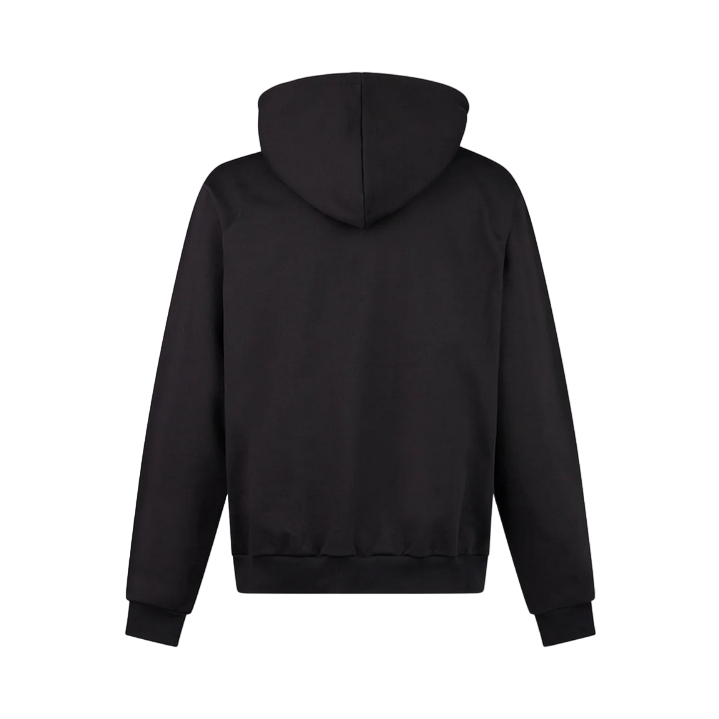 Phobia felpa da uomo con cappuccio con stampa fulmini grigi PH00411GRIGIO nero