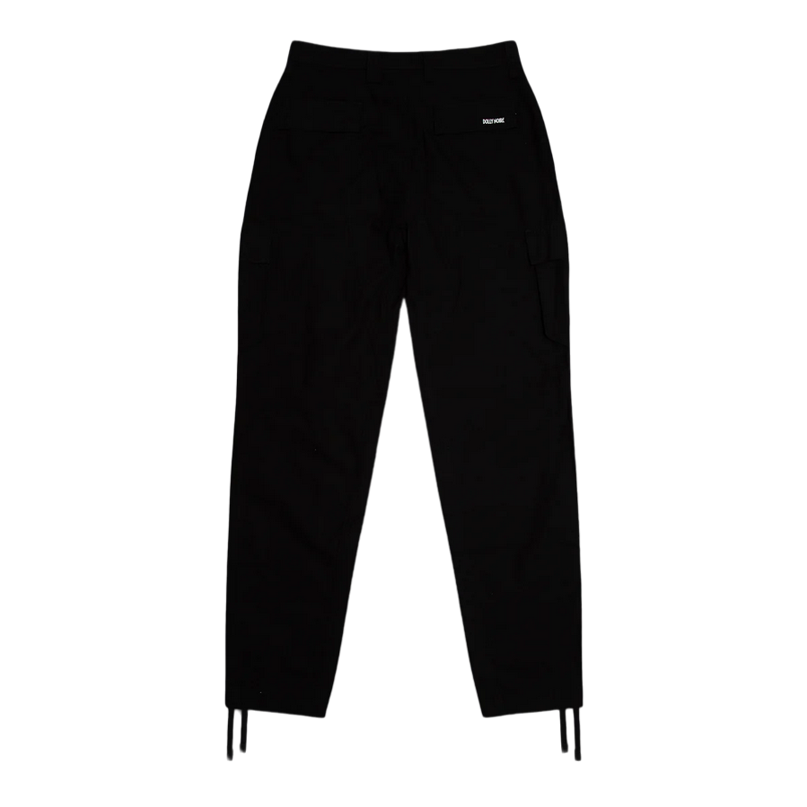 Dolly Noire pantalone con Laccio in Ripstop Cargo pa126-pu-01 nero