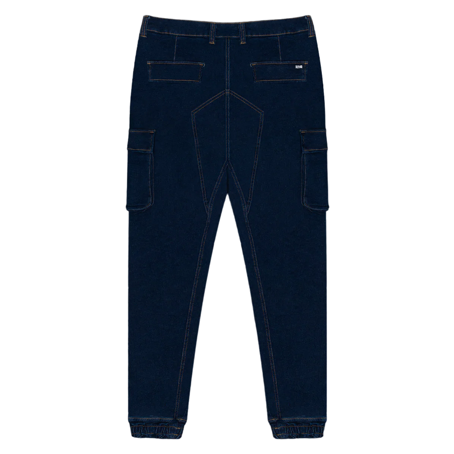 Dolly Noire Pantalone Denim Cargo Long pa903-pd-01 blu