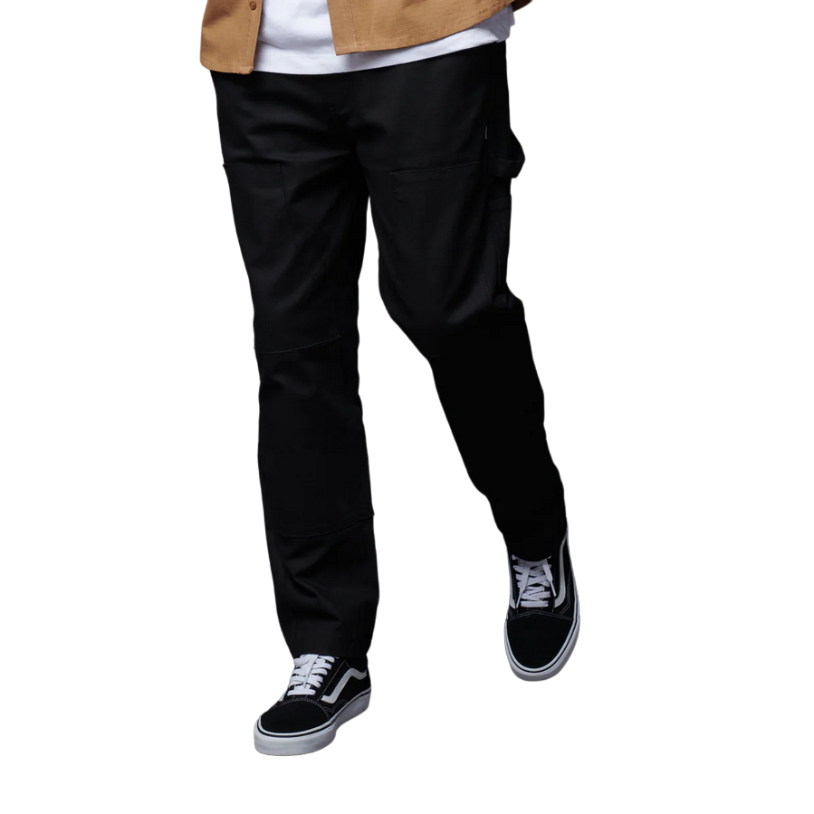 Dolly Noire pantalone carpentiere in tela pa904-qf-01 nero